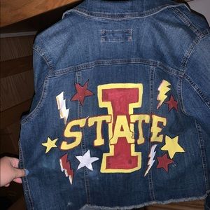 Iowa state Jean jacket